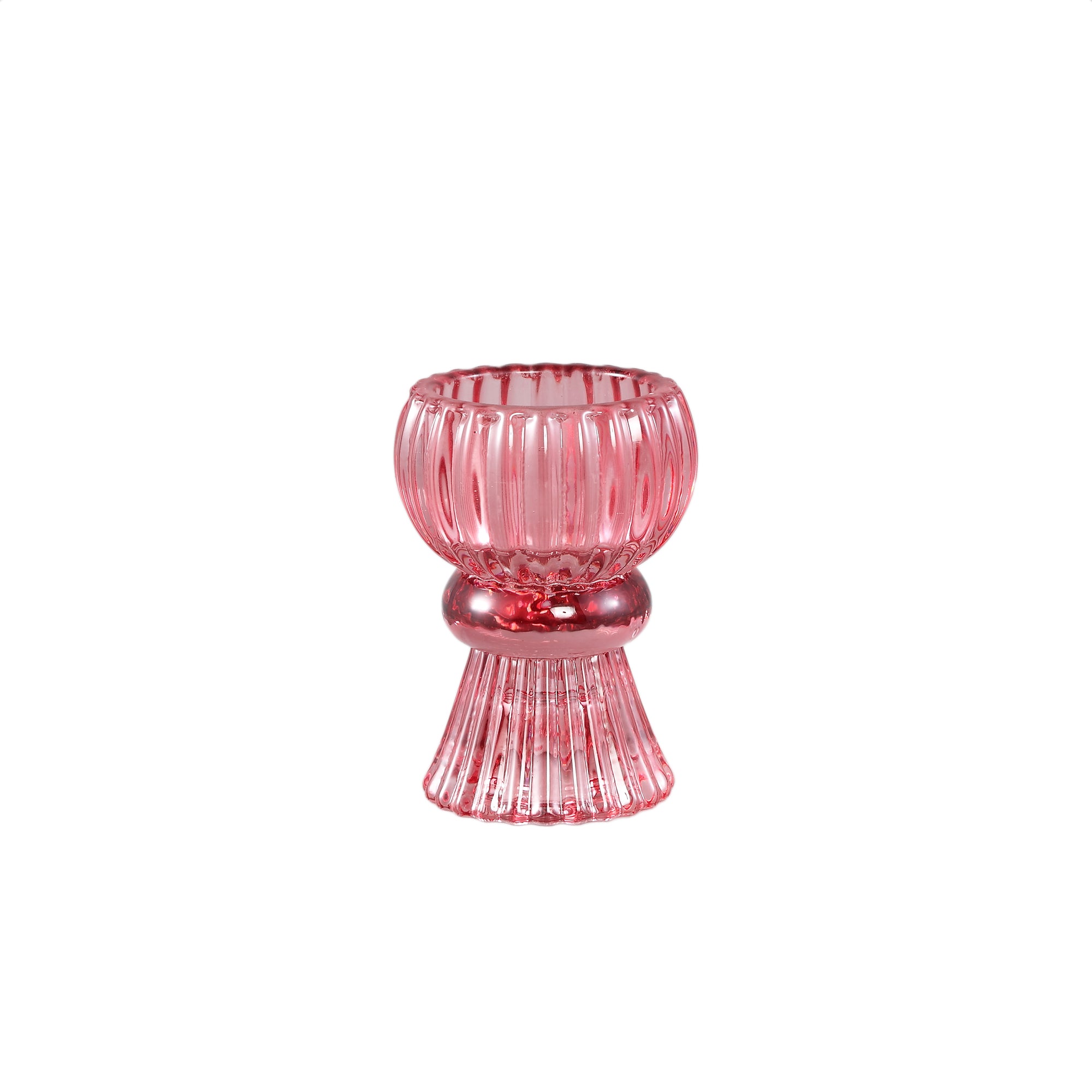 Candidae Photophores en verre - Rose