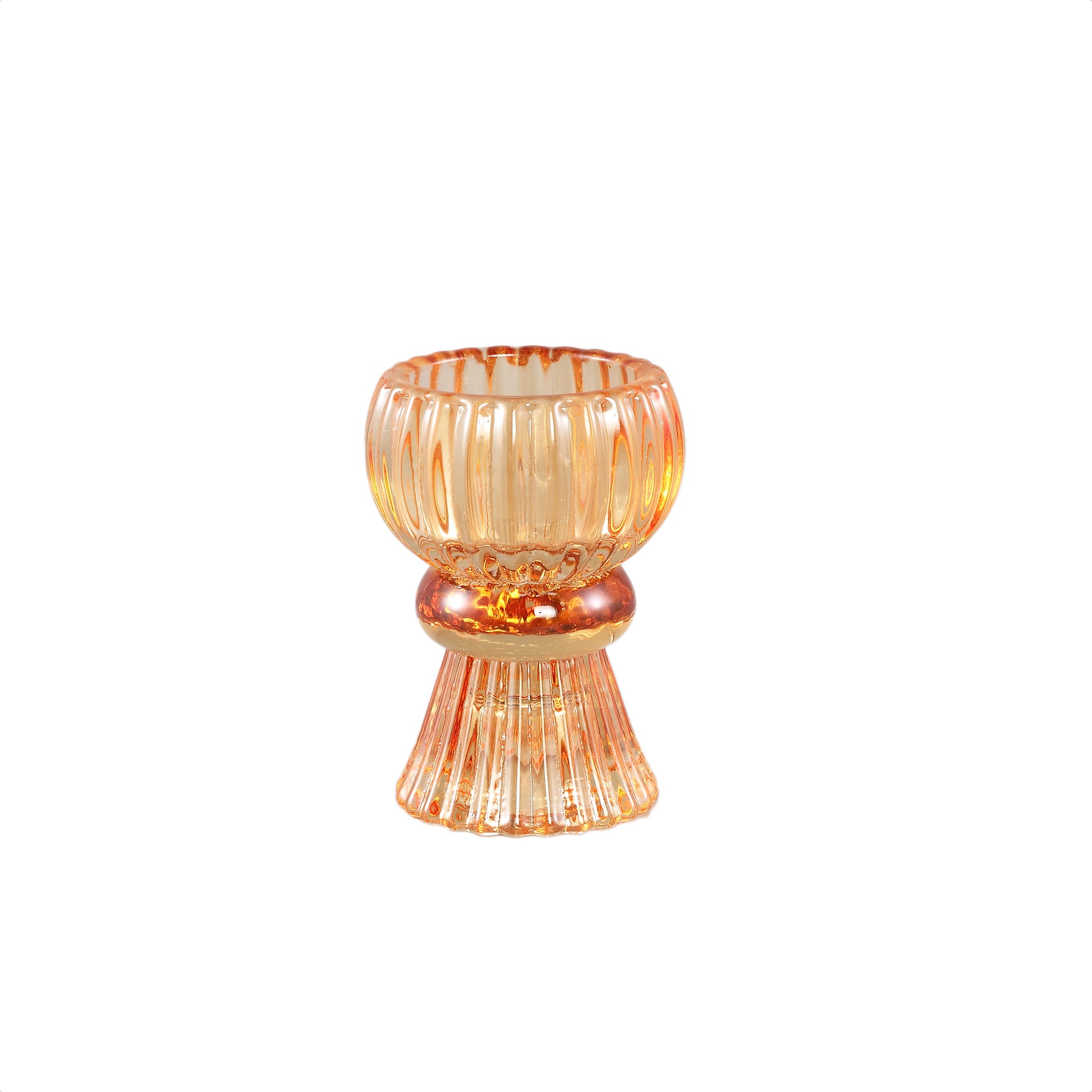 Candidae Photophores en verre - Orange