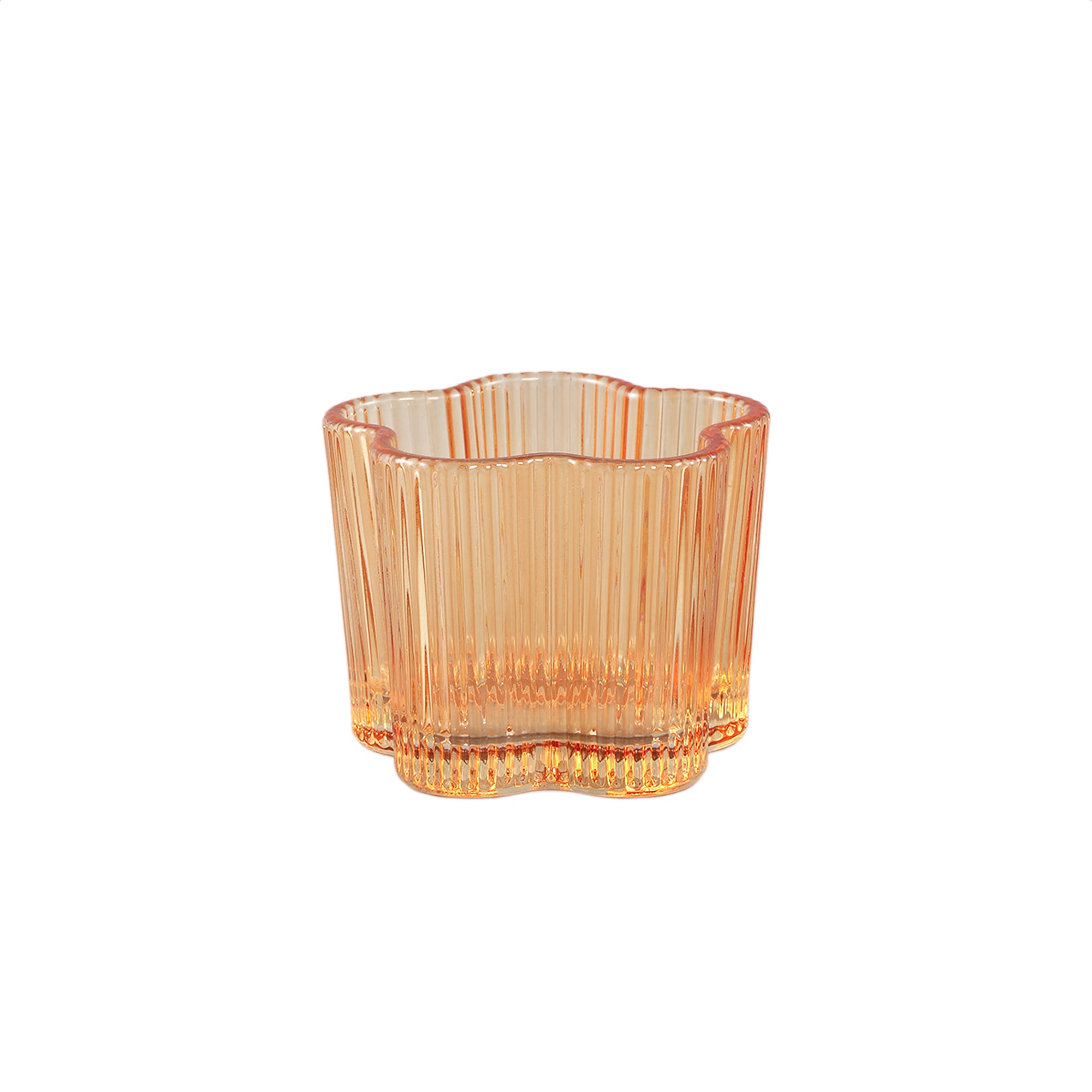 Keelagh Photophores en verre - Orange