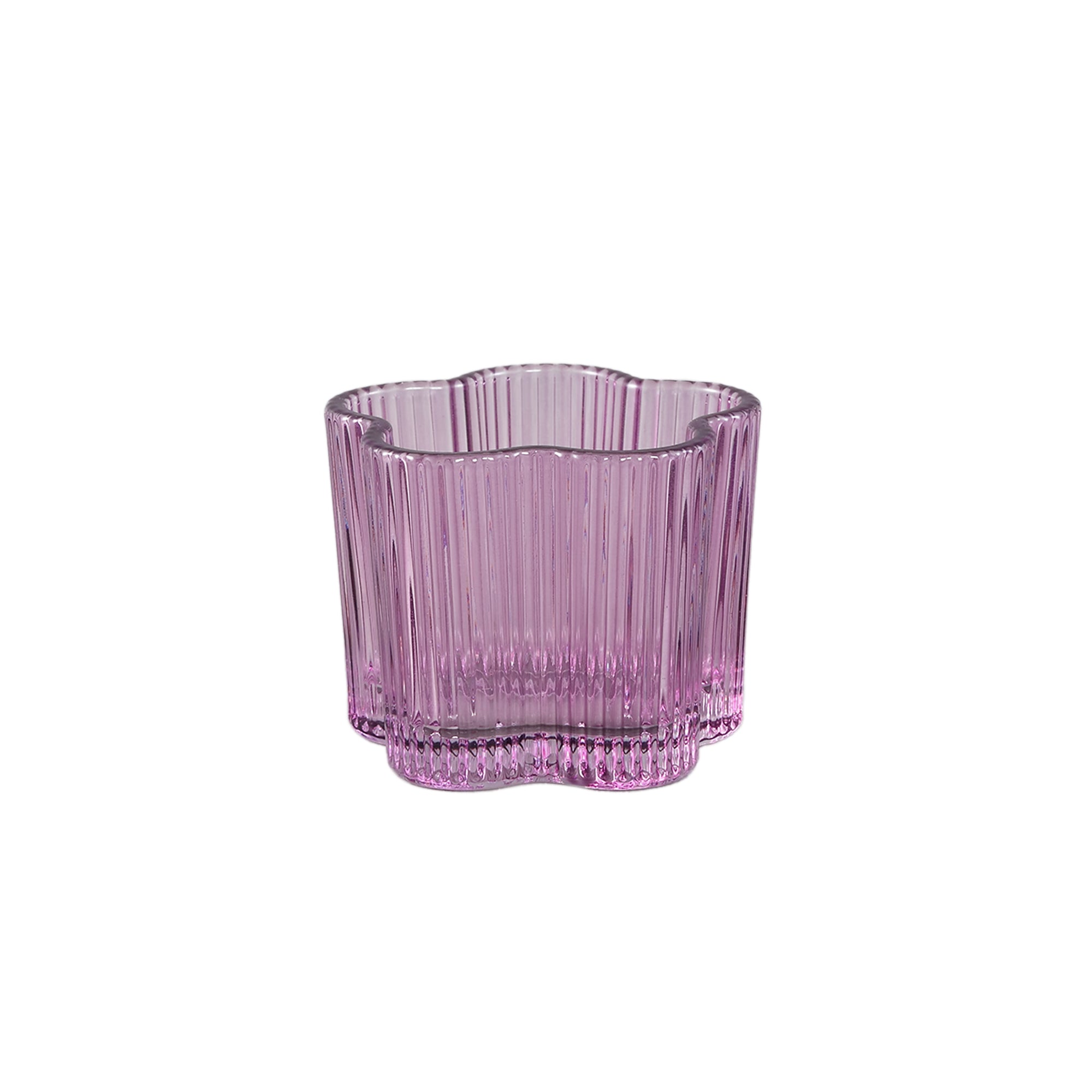 Keelagh Photophores en verre - Violet