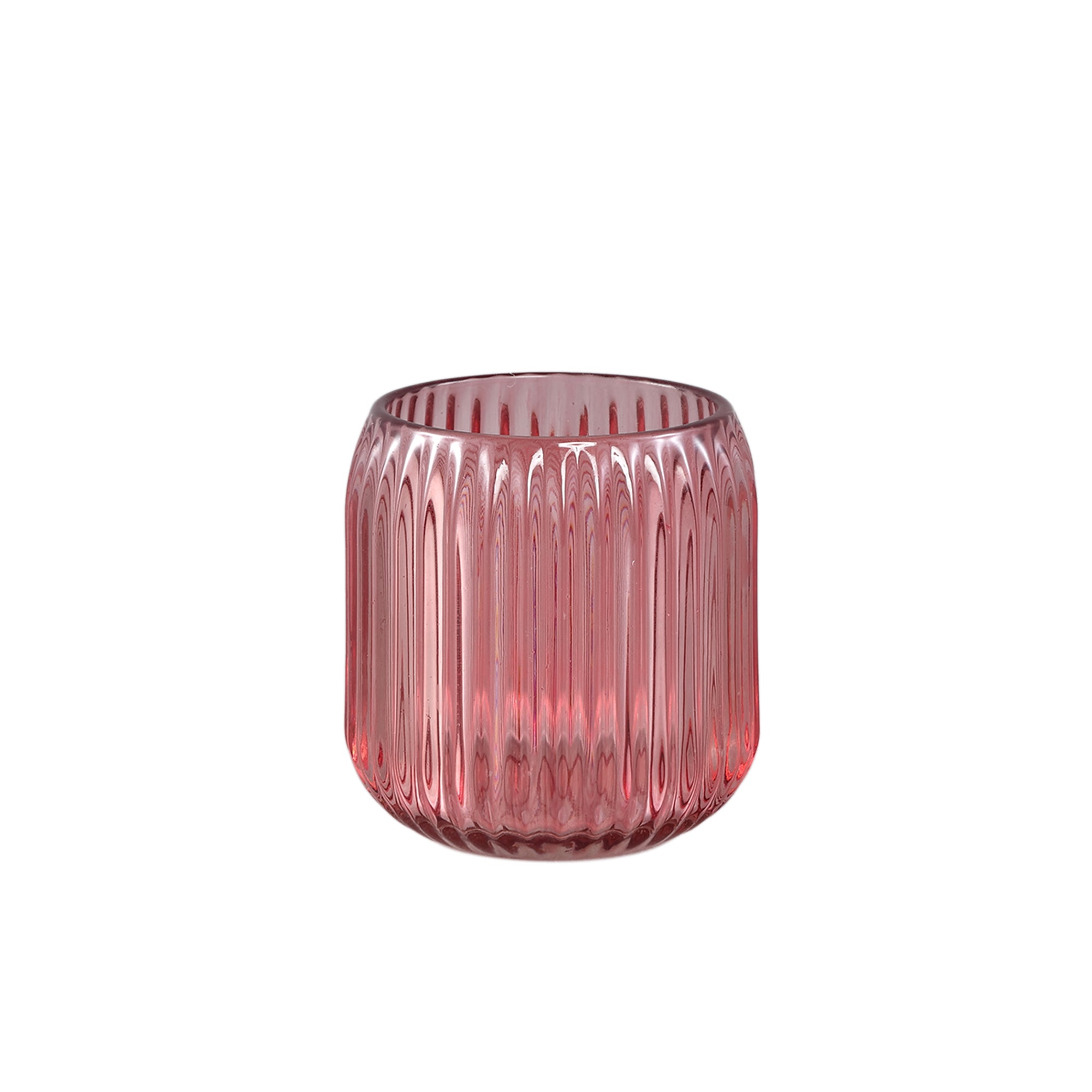 Amarens Photophores en verre - Rose