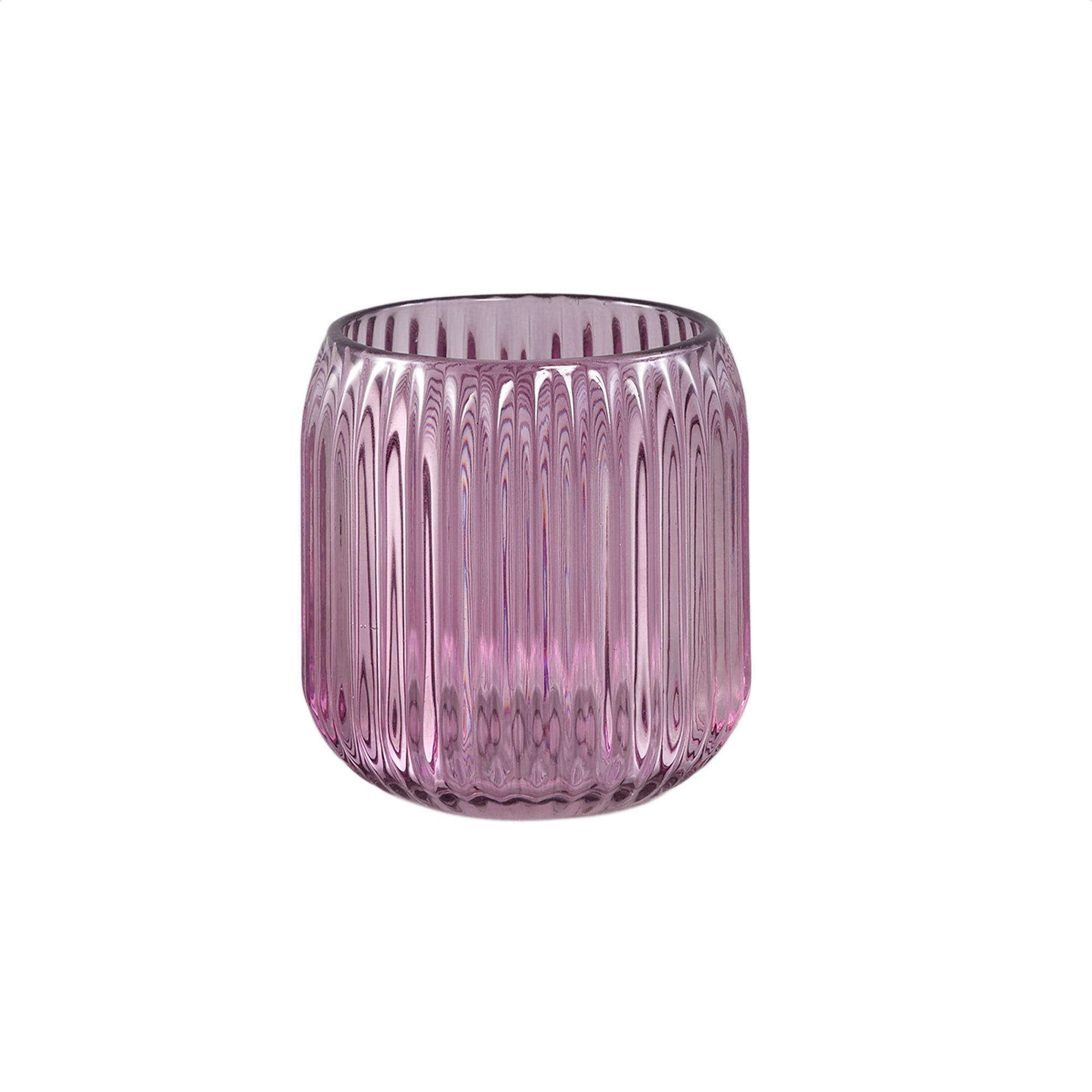 Amarens Photophores en verre - Violet