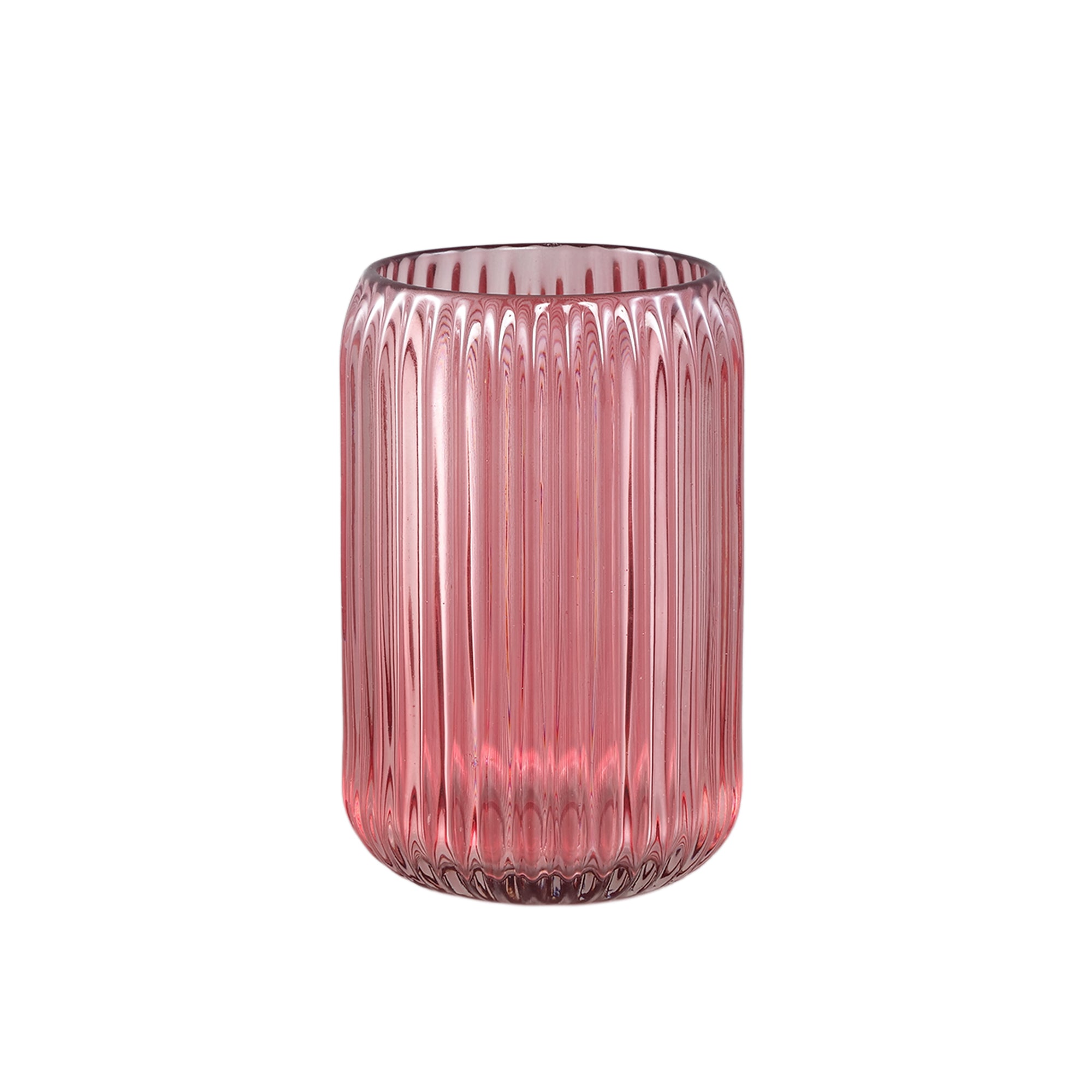 Amarens Photophores en verre - Rose