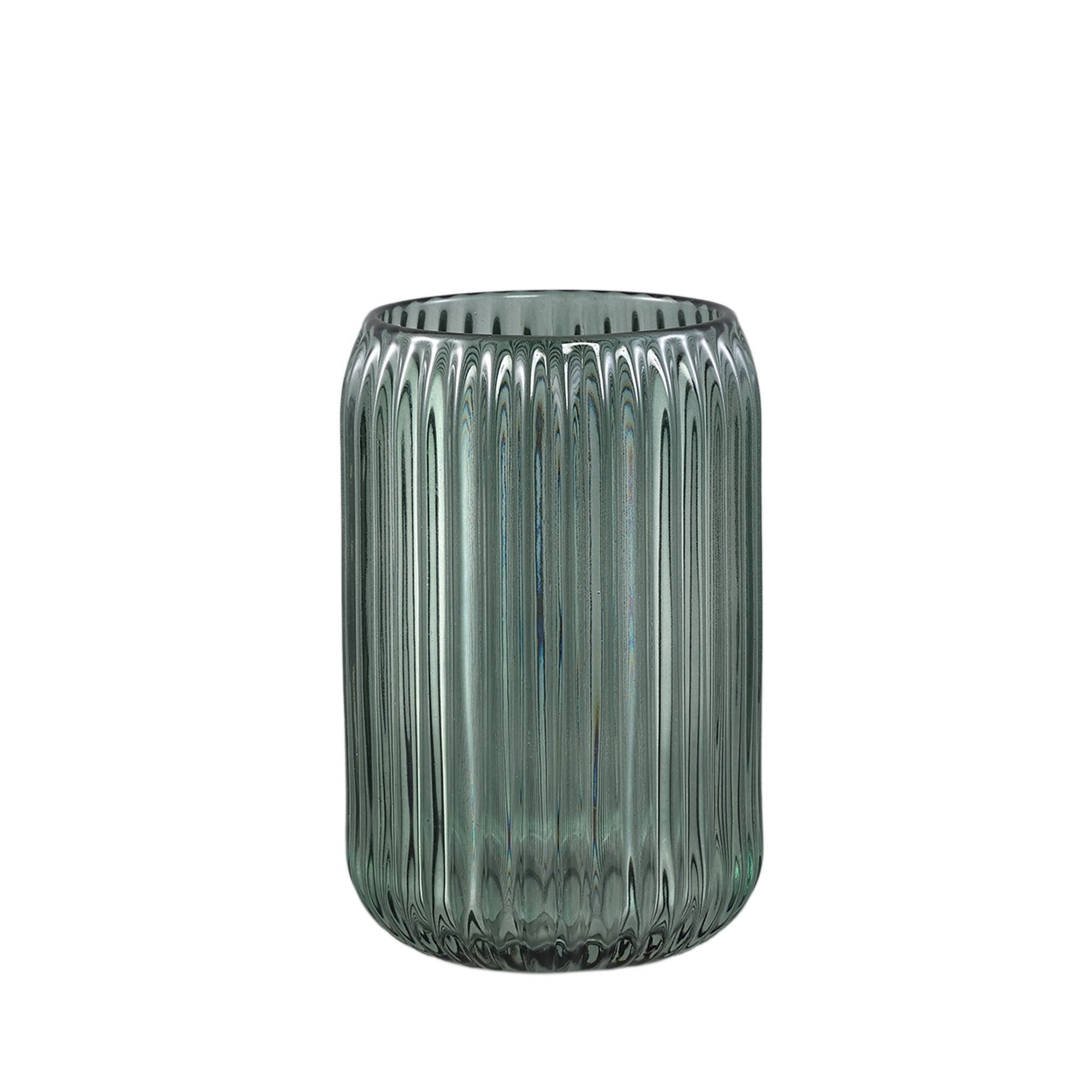 Amarens Photophores en verre - Vert
