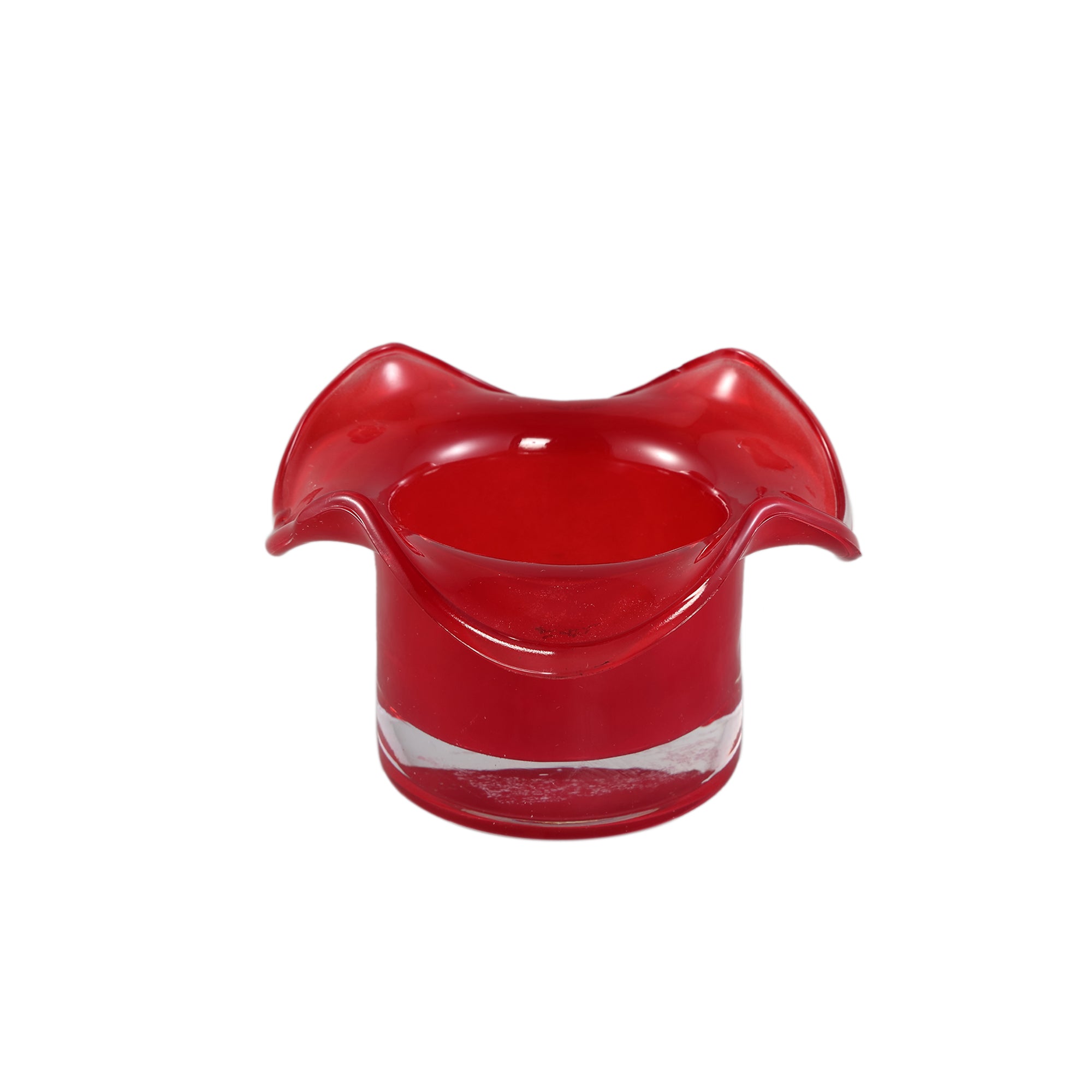 Beauden Photophores en verre - Rouge