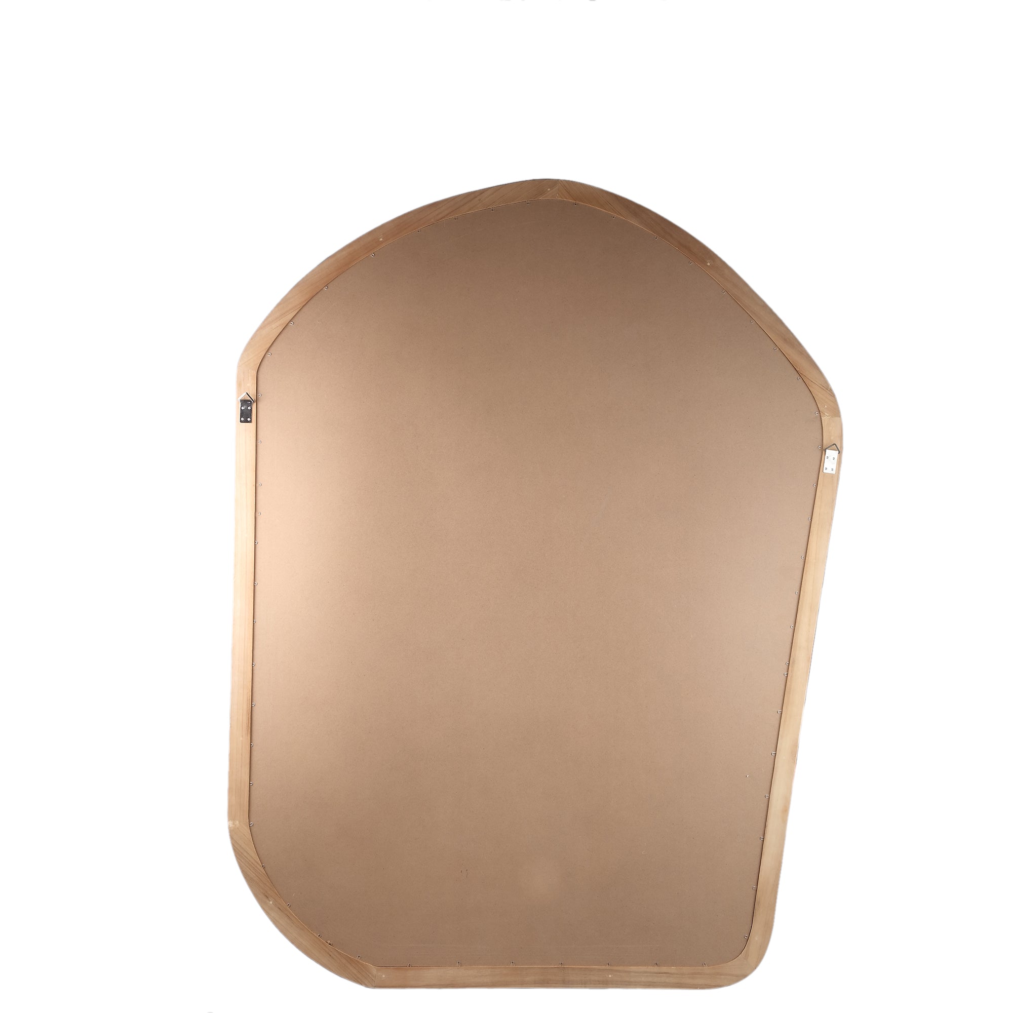 Denholm Natural solid wood big organic mirror