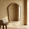 Denholm Natural solid wood big organic mirror
