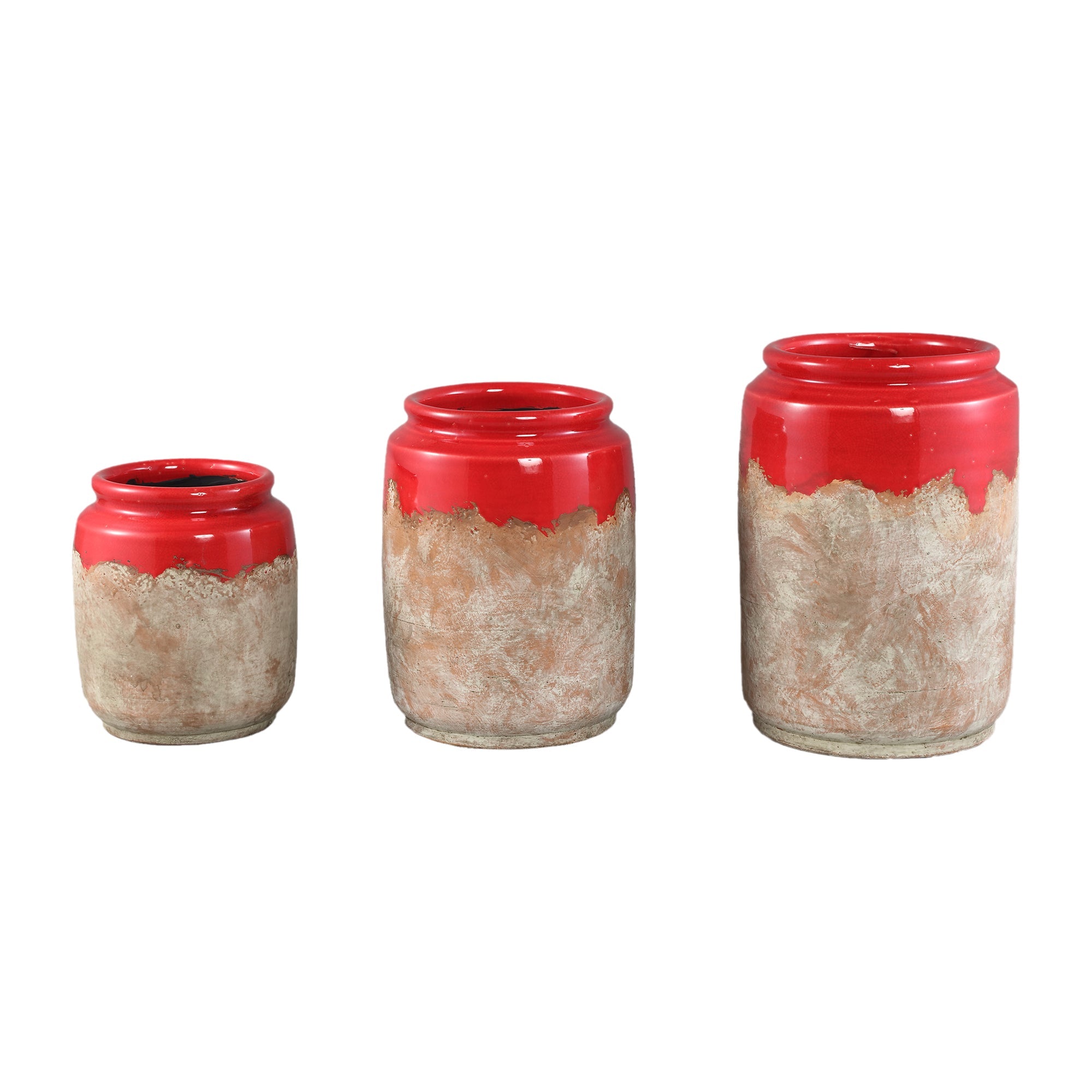 Pot Breffni — Céramique — Rouge