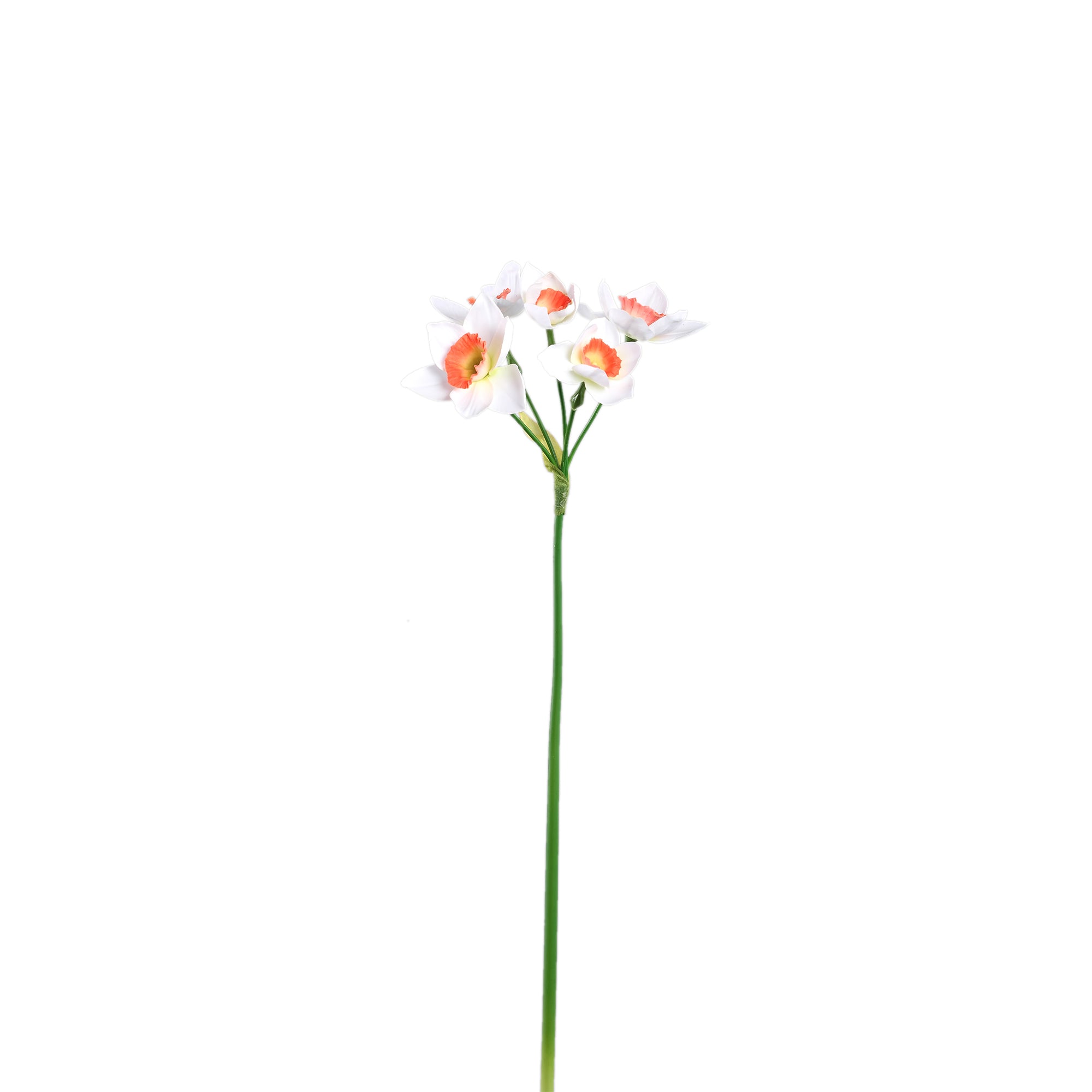 Garden Flower White daffodil spray Blanc — Fleur artificielle — Fleur artificielle design premium | Häus