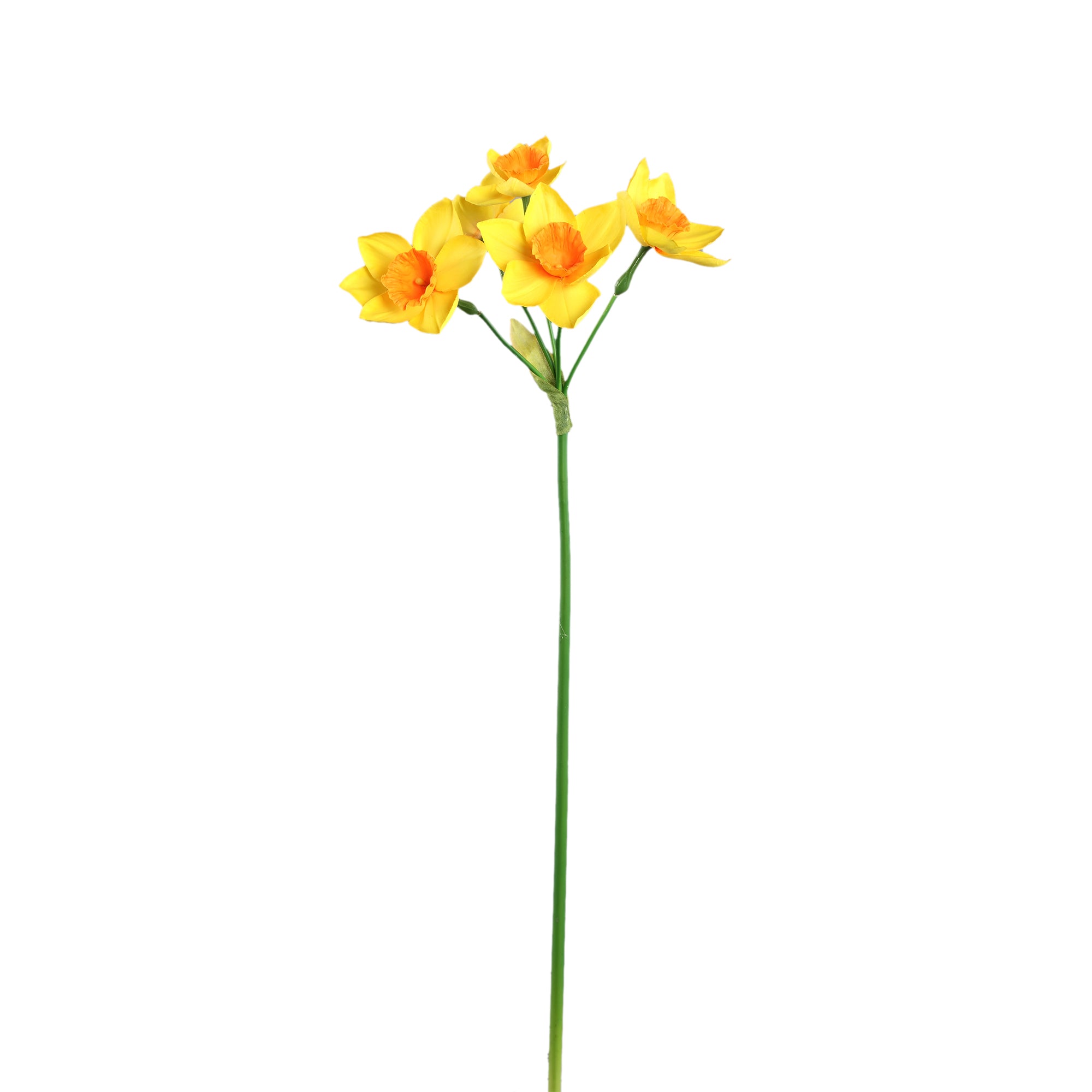 Garden Flower Yellow daffodil spray Jaune — Fleur artificielle — Fleur artificielle design premium | Häus