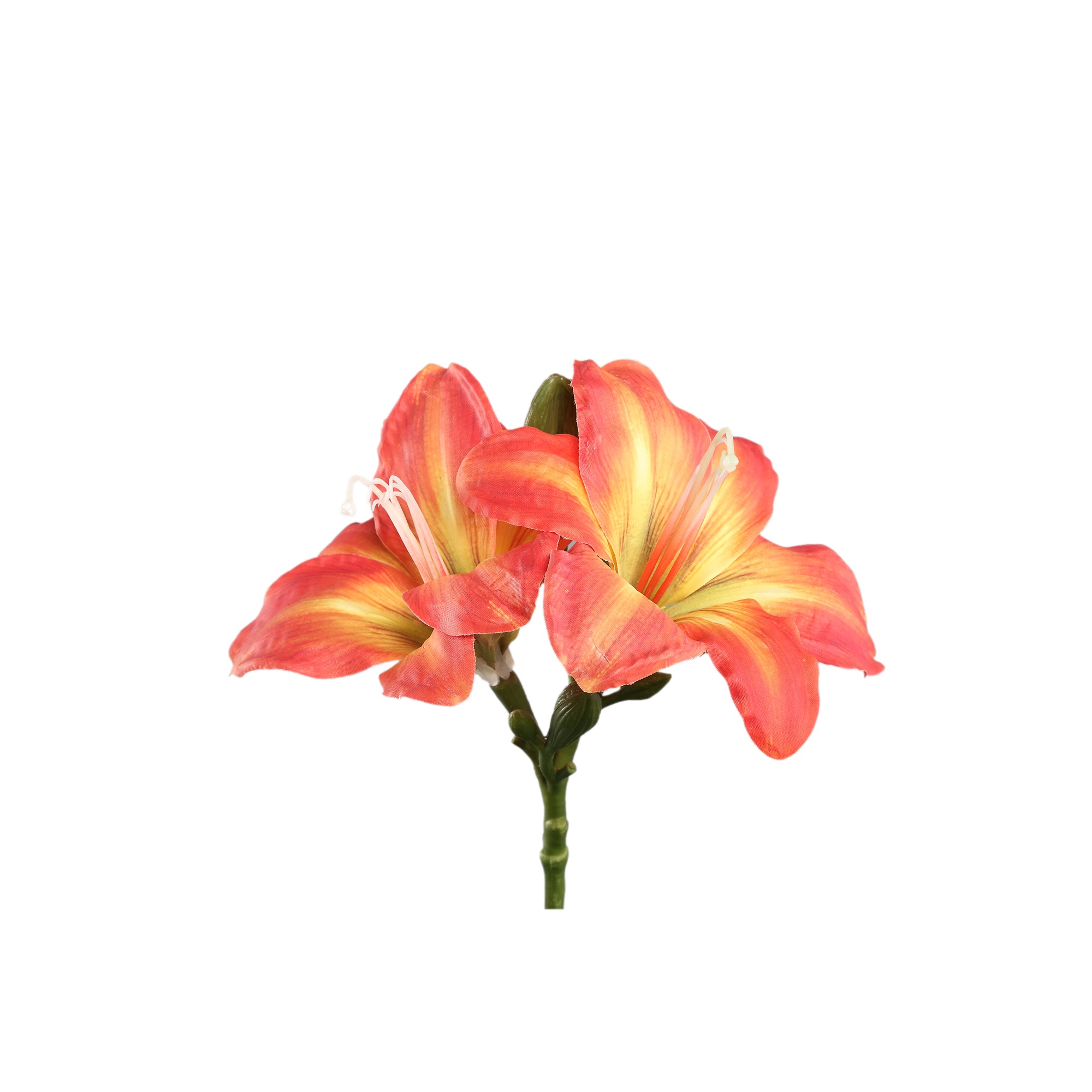 Amaryllis Flower Orange amaryllis spray Orange — Fleur artificielle — vue 2 | Häus