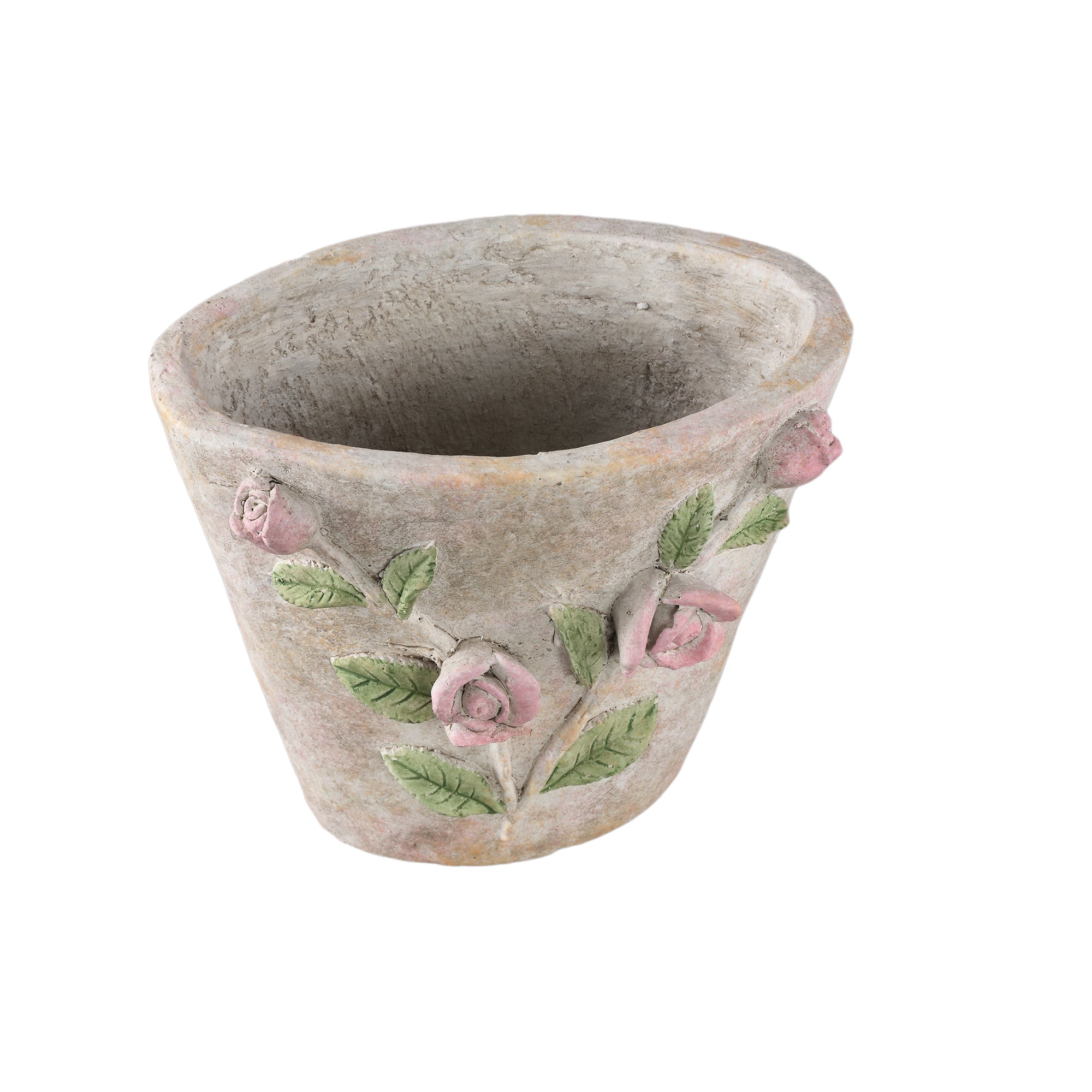 Annastasia Pot en ciment - L (28x19x25 cm)