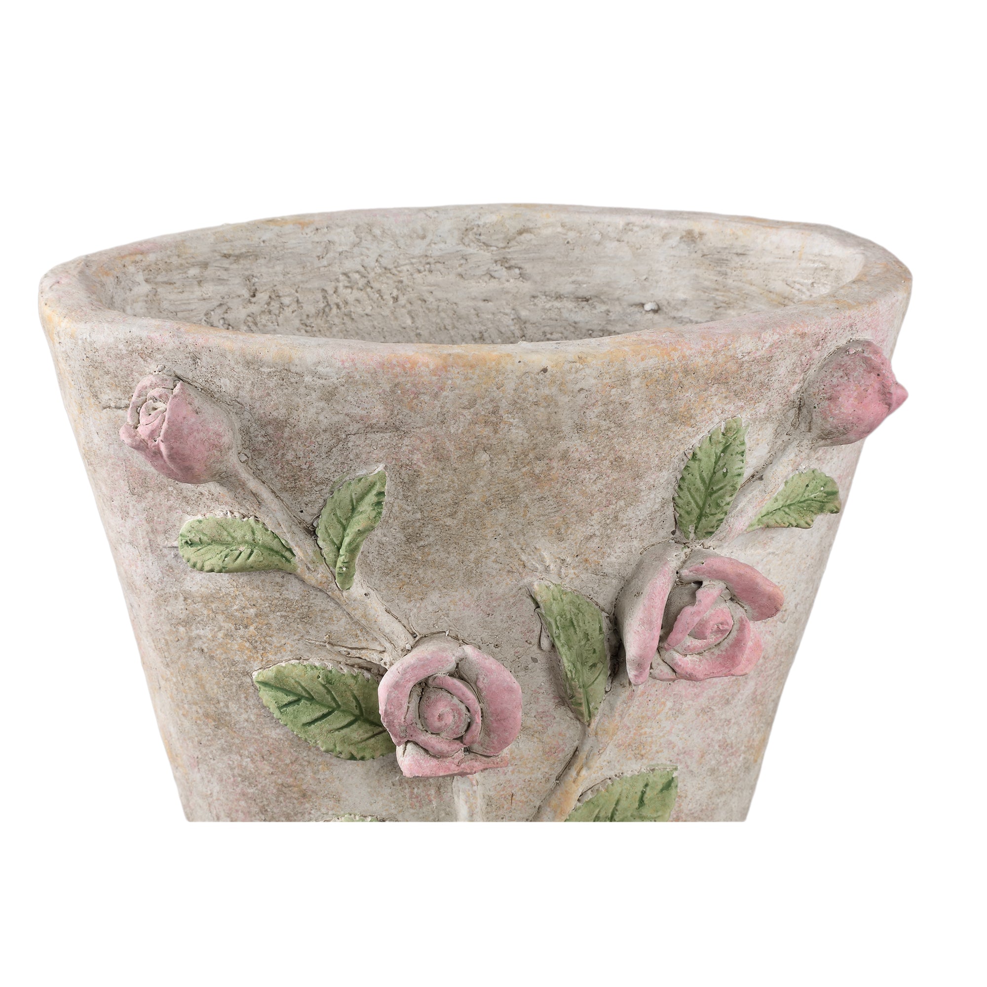 Annastasia Pot en ciment - L (28x19x25 cm)