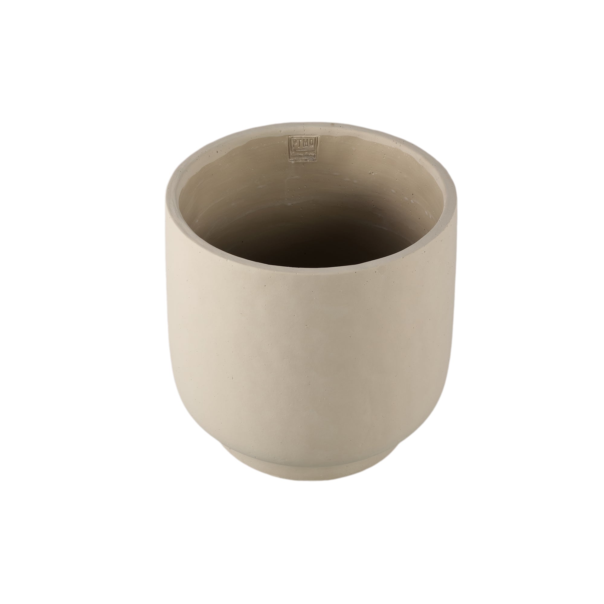Aline Pot en ciment - Taupe