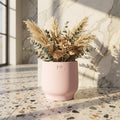 Pot Aline — Ciment — Rose