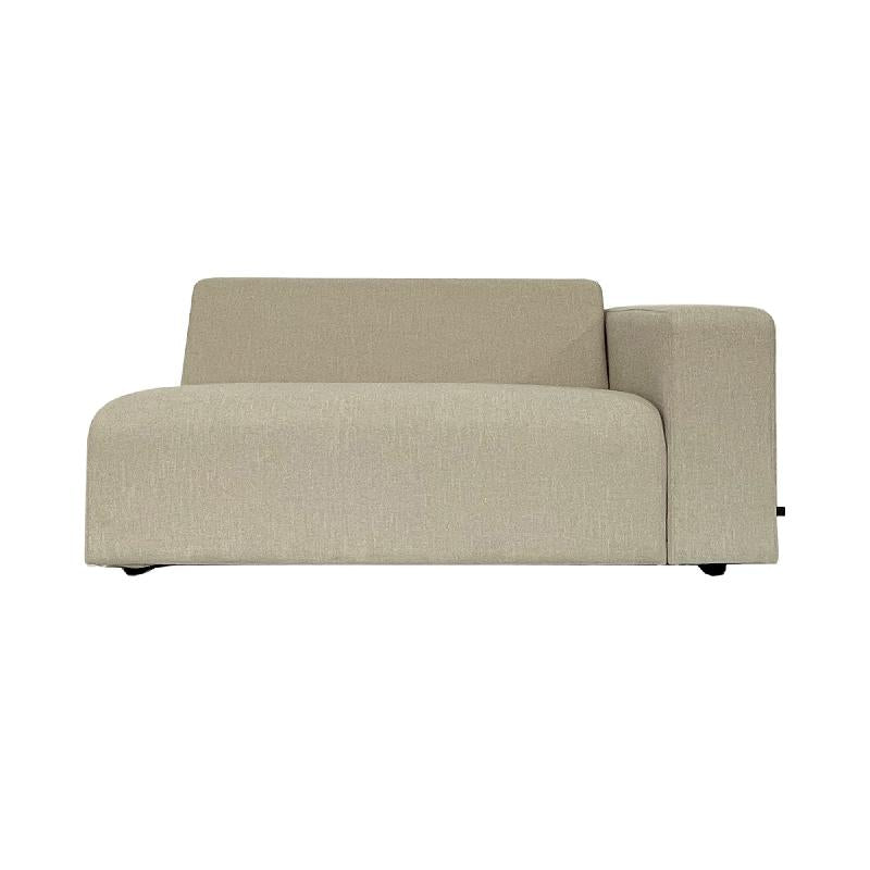 Max Sofa Beige all weather outdoor seat arm right Naturel — Mobilier extérieur — vue 2 | Häus
