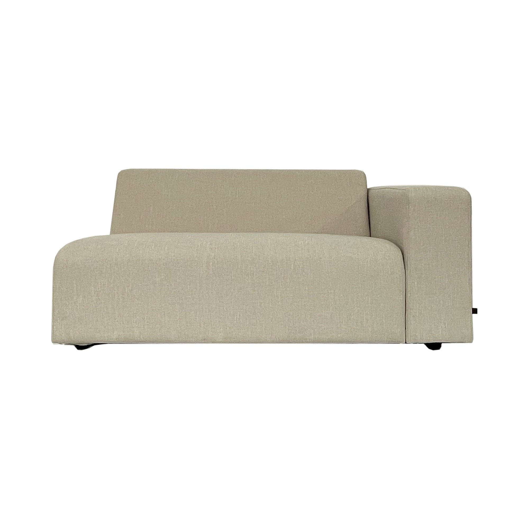 Max Sofa Beige all weather outdoor seat arm right Naturel — Mobilier extérieur — Mobilier extérieur design premium | Häus