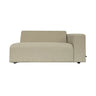 Max Sofa Beige all weather outdoor seat arm right Naturel — Mobilier extérieur — Mobilier extérieur design premium | Häus