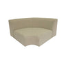 Max Sofa Beige all weather outdoor round corner Naturel — Mobilier extérieur — Mobilier extérieur design premium | Häus