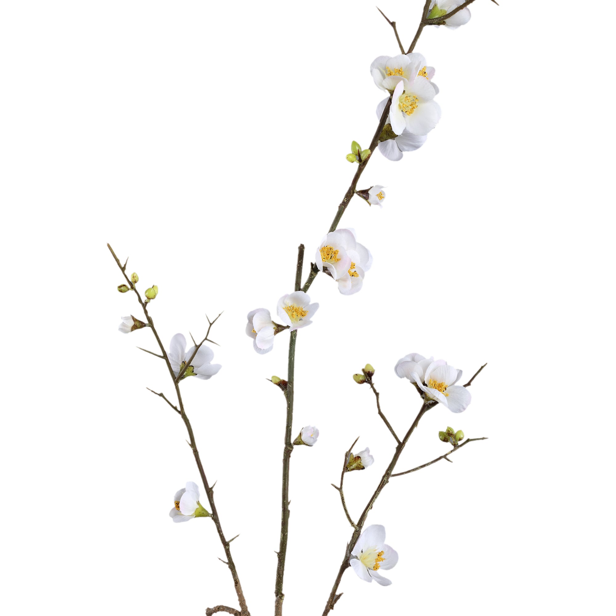 Blossom Flower White cherry blossom simple twig Blanc — Fleur artificielle — vue 3 | Häus