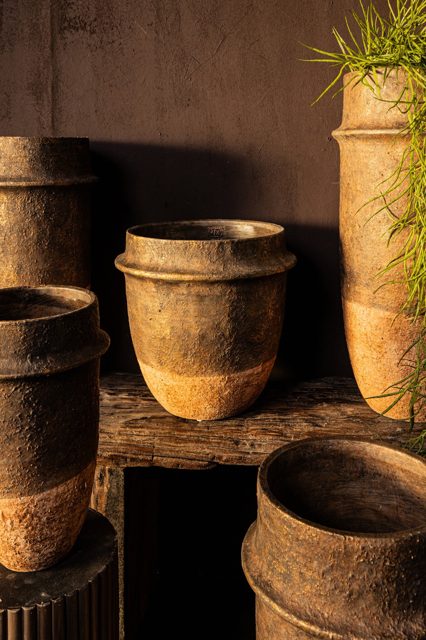 Christenee Pot en ciment - Grey