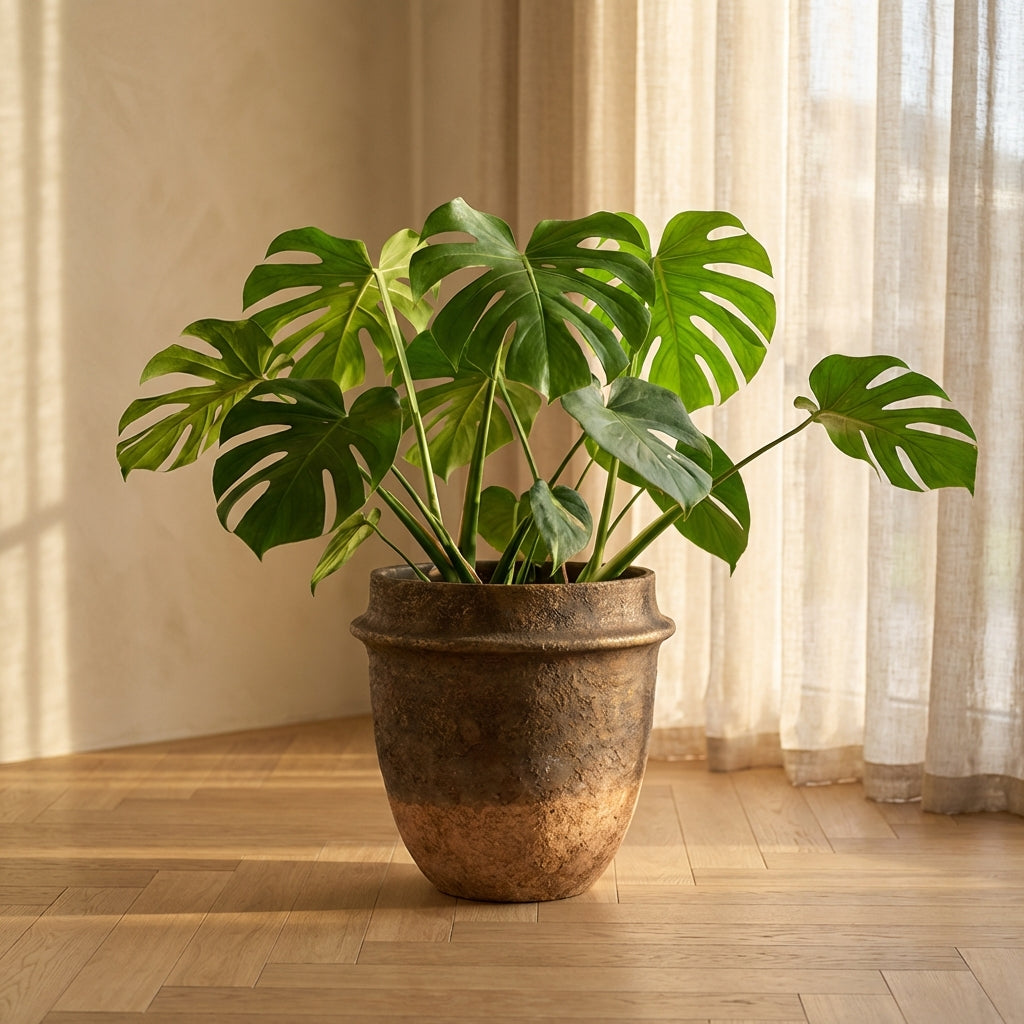 Christenee Pot en ciment - S (30x30x30 cm)