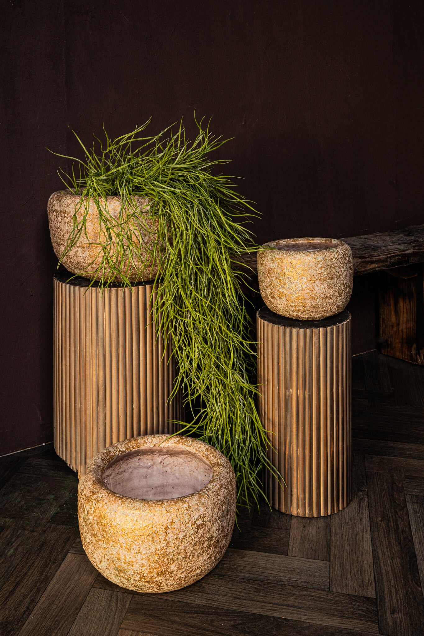 Skye-Leigh Pot en ciment - Taupe