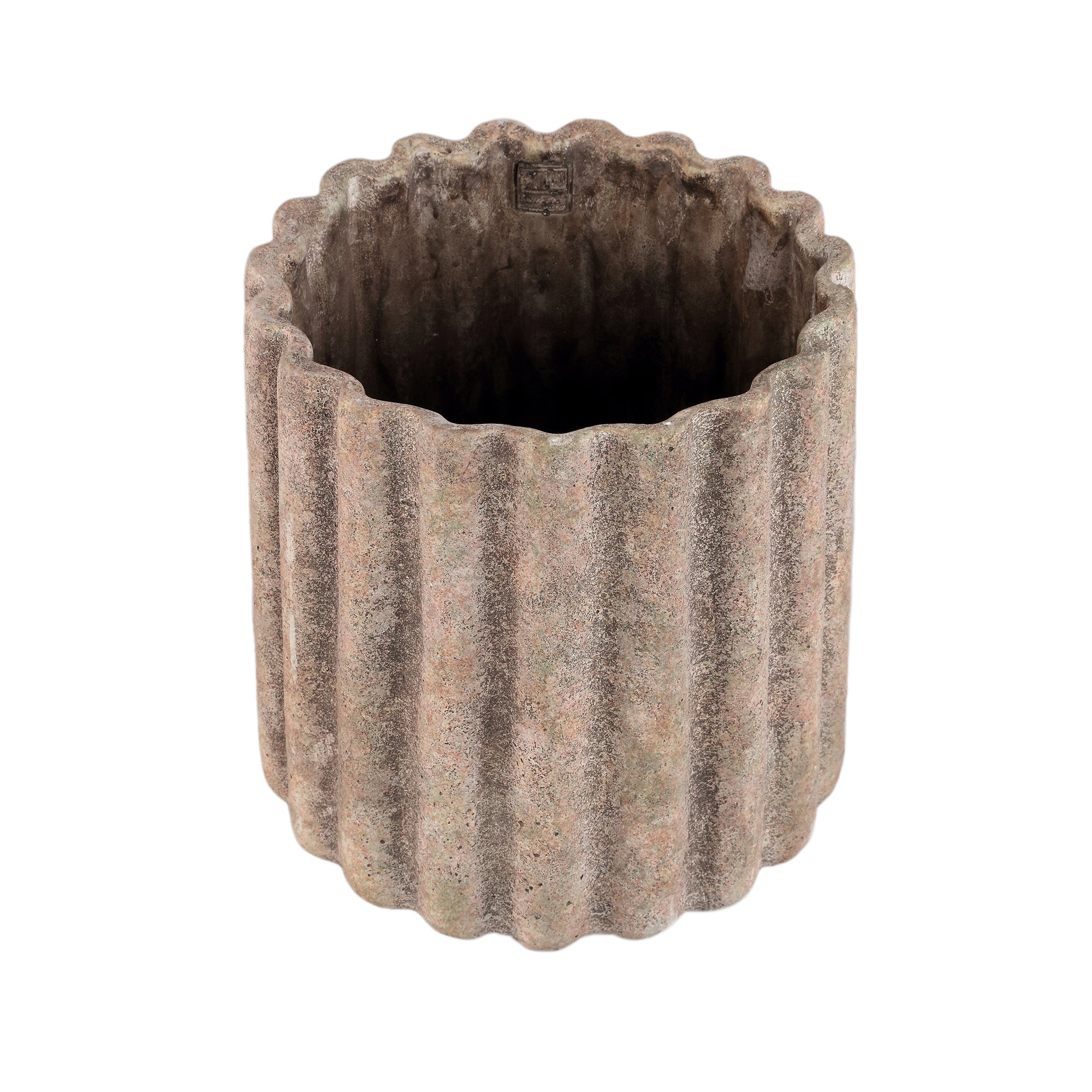 Jaydean Pot en ciment - XXL (30x30x30 cm)