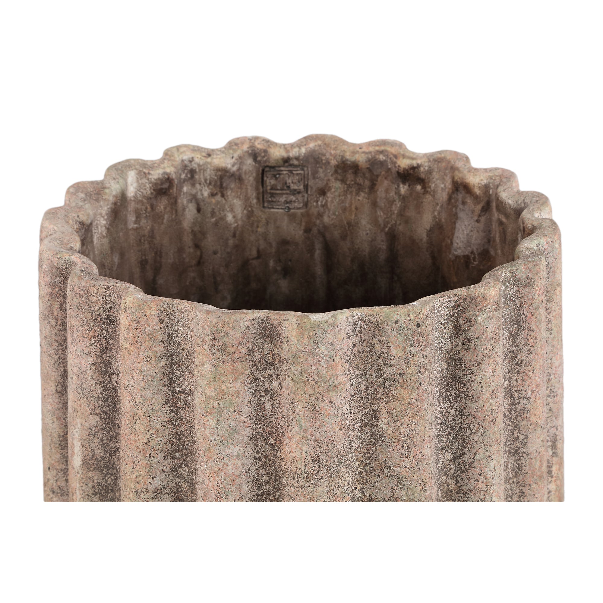 Jaydean Pot en ciment - XXL (30x30x30 cm)