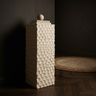 Piédestal Isaiah — Crème MDF nature SV — Vue lifestyle