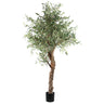 Tree Green Olive tree in pot 210cm Vert — Plante artificielle — Plante artificielle design premium | Häus