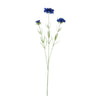 Garden Flower Blue cornflower spray with leaves Bleu — Fleur artificielle — Fleur artificielle design premium | Häus