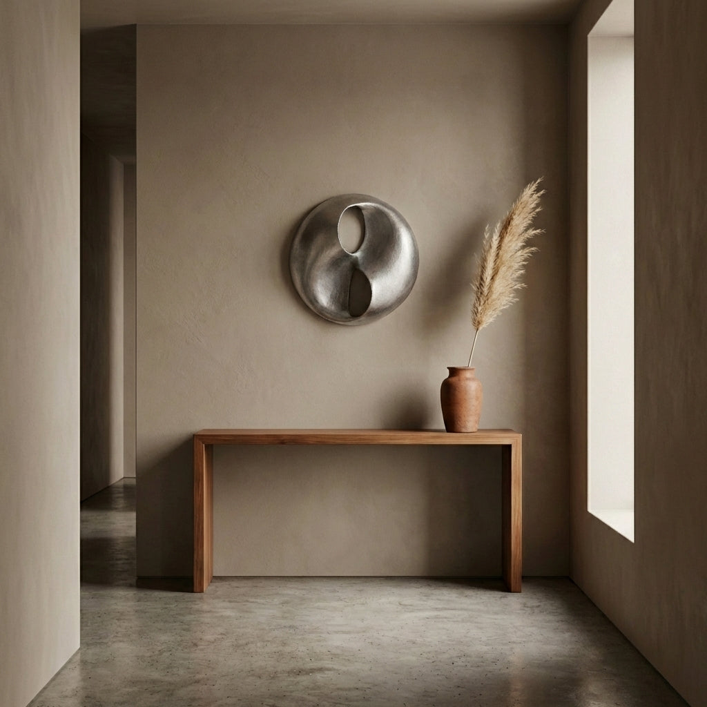 Deuie Nickel casted alu wall panel rounded small