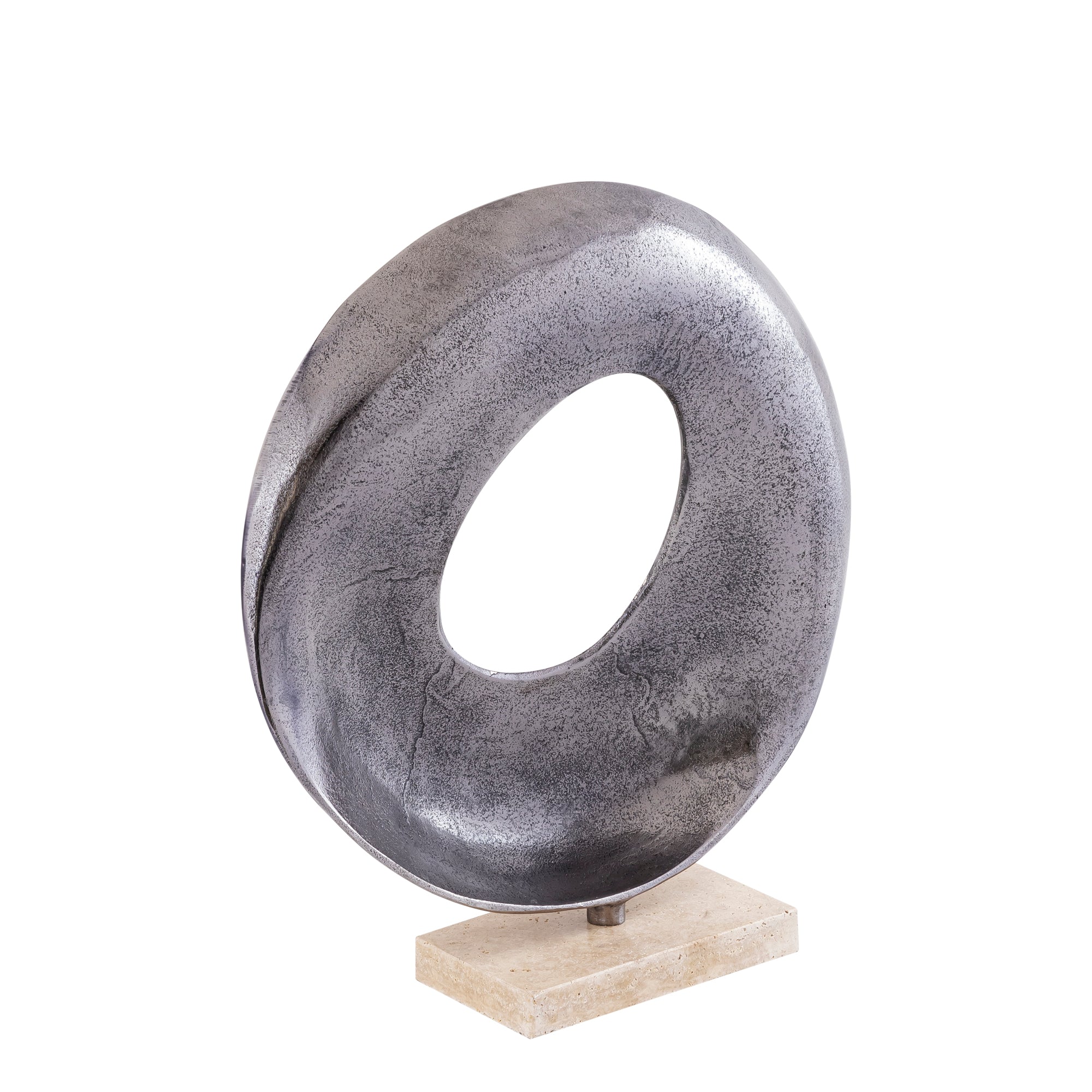 Daweson Nickel casted alu statue open round