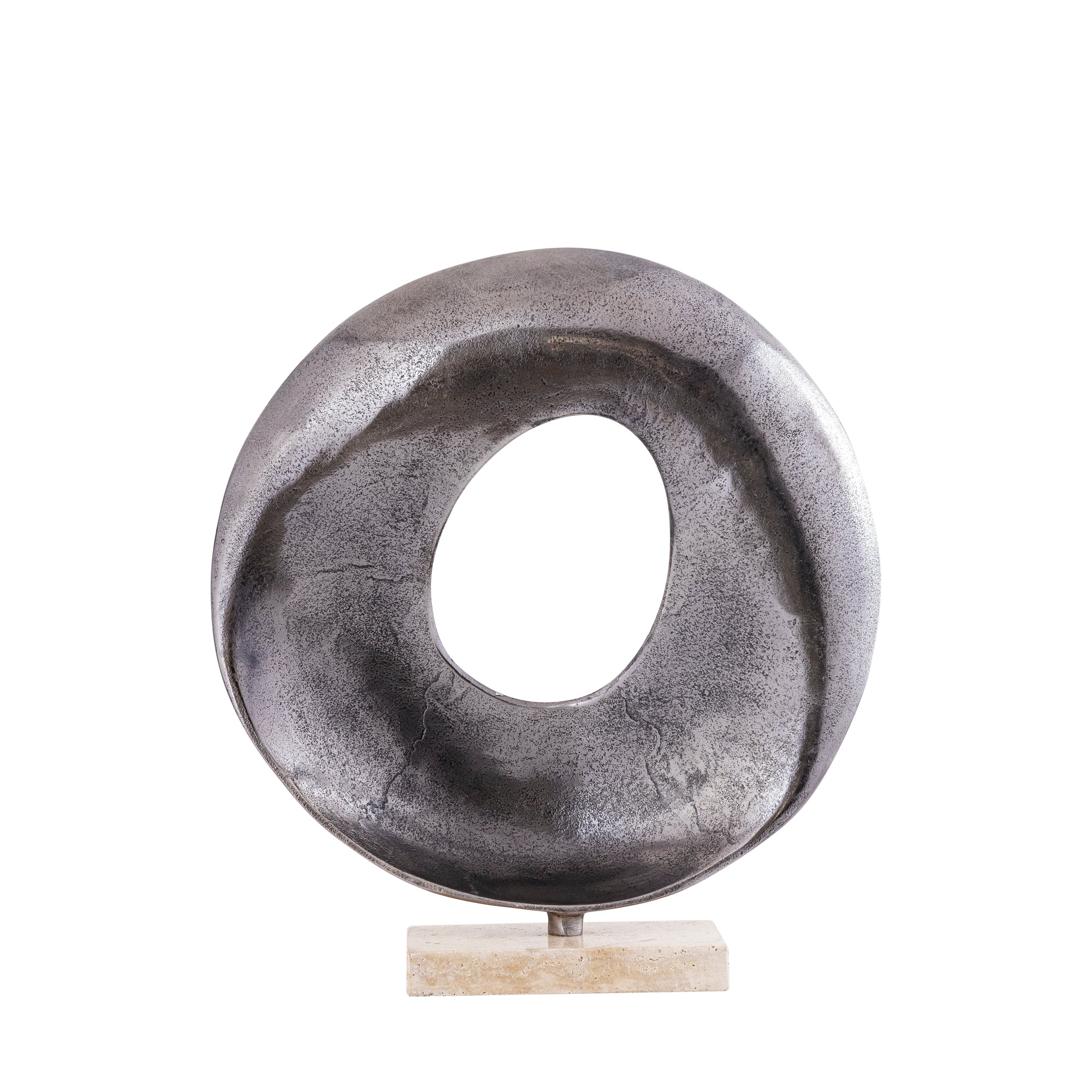 Daweson Nickel casted alu statue open round