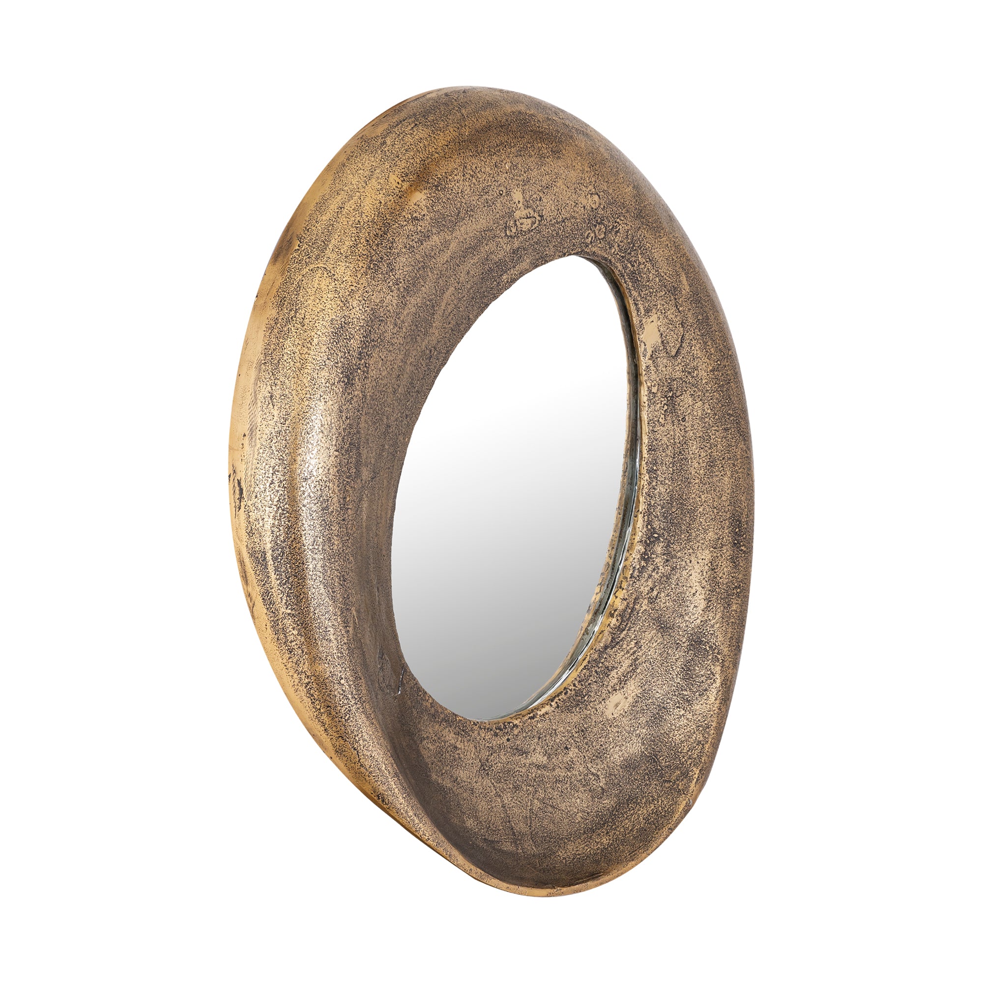 Daweson Brass casted alu mirror open round