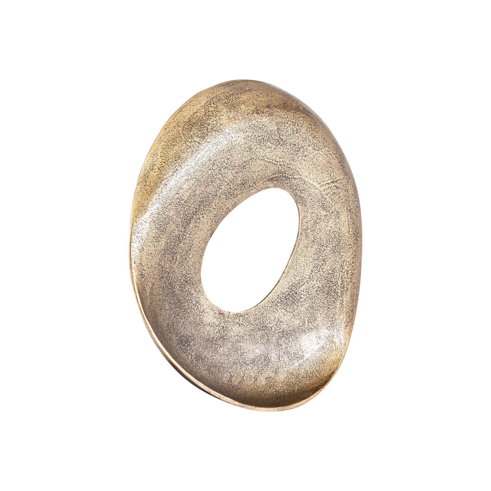 Daweson Gold casted alu wall panel open round S