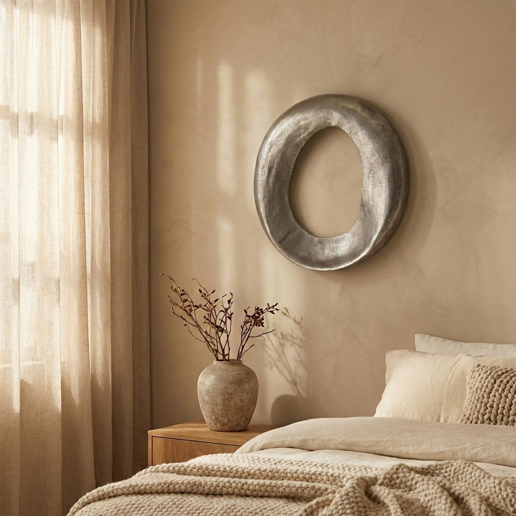 Daweson Nickel casted alu wall panel open round L