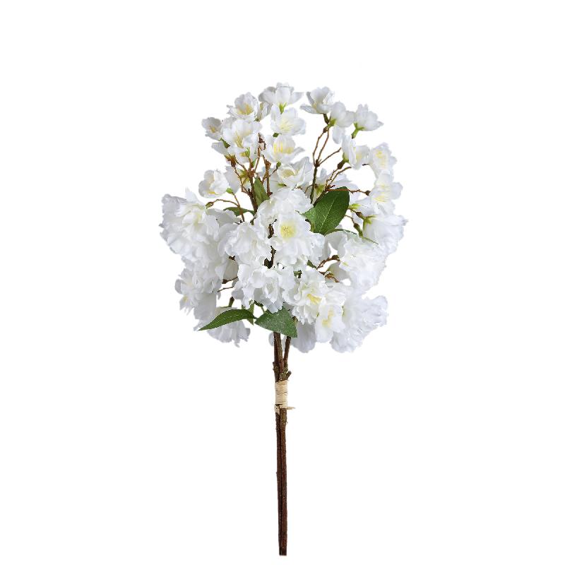 Blossom Flower White bush 3PCS short Blanc — Fleur artificielle — vue 3 | Häus