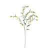 Dried Twig Yellow long thistle spray with leaves Jaune — Branche artificielle — Branche artificielle design premium | Häus