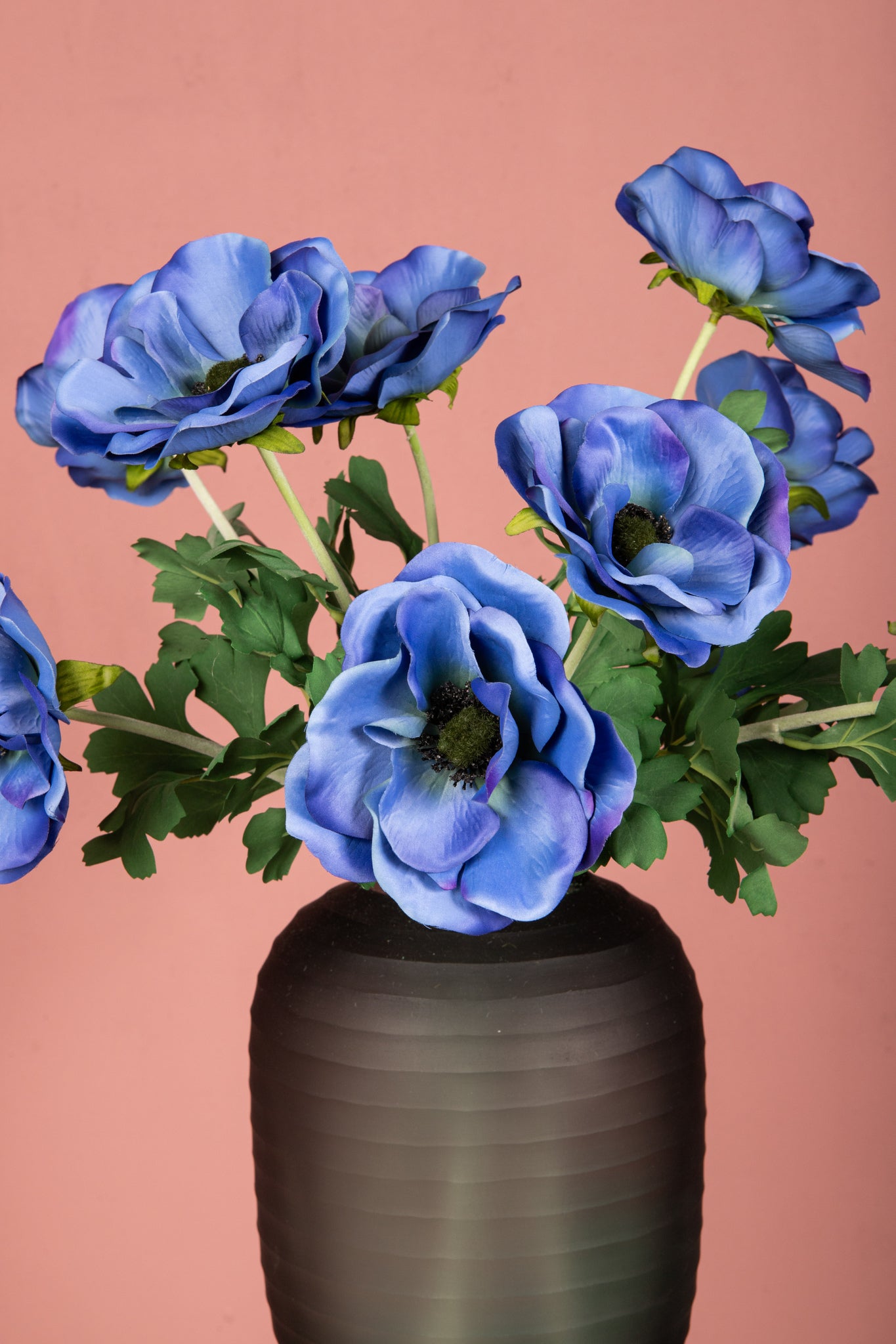 Garden Flower Blue anemone spray Bleu — Fleur artificielle — vue 3 | Häus
