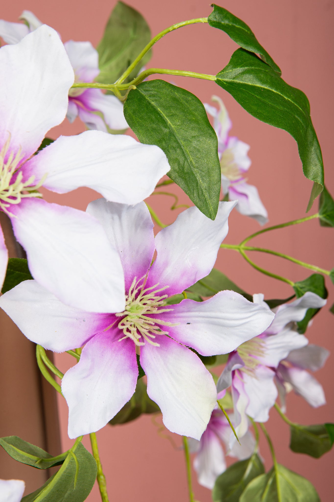 Garden Flower Pink clematis spray Rose — Fleur artificielle — vue 3 | Häus