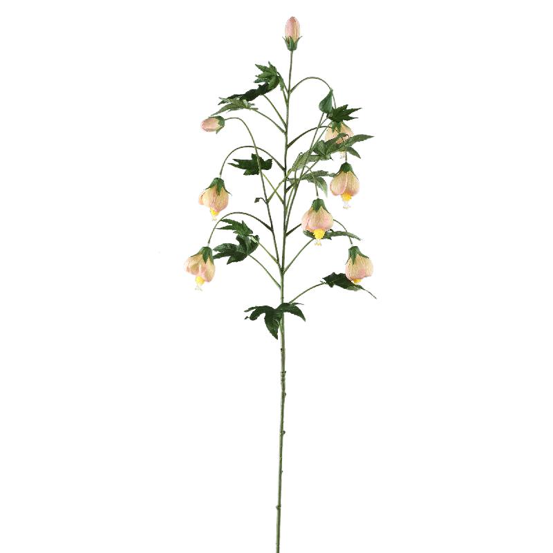Garden Flower Beige striped abutilon spray Beige — Fleur artificielle — vue 3 | Häus