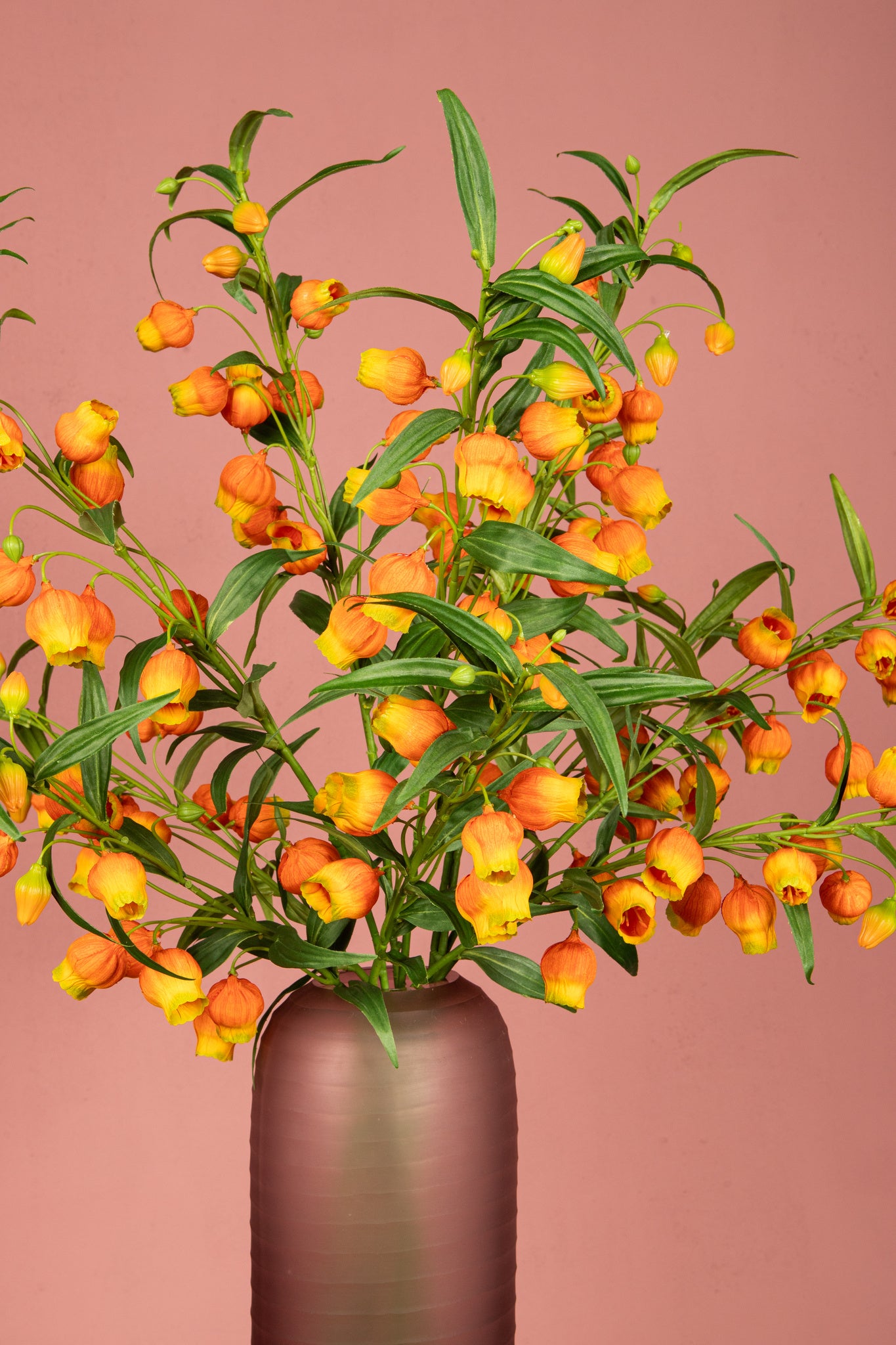 Lily Flower Orange chinese lantern spray Orange — Fleur artificielle — vue 2 | Häus
