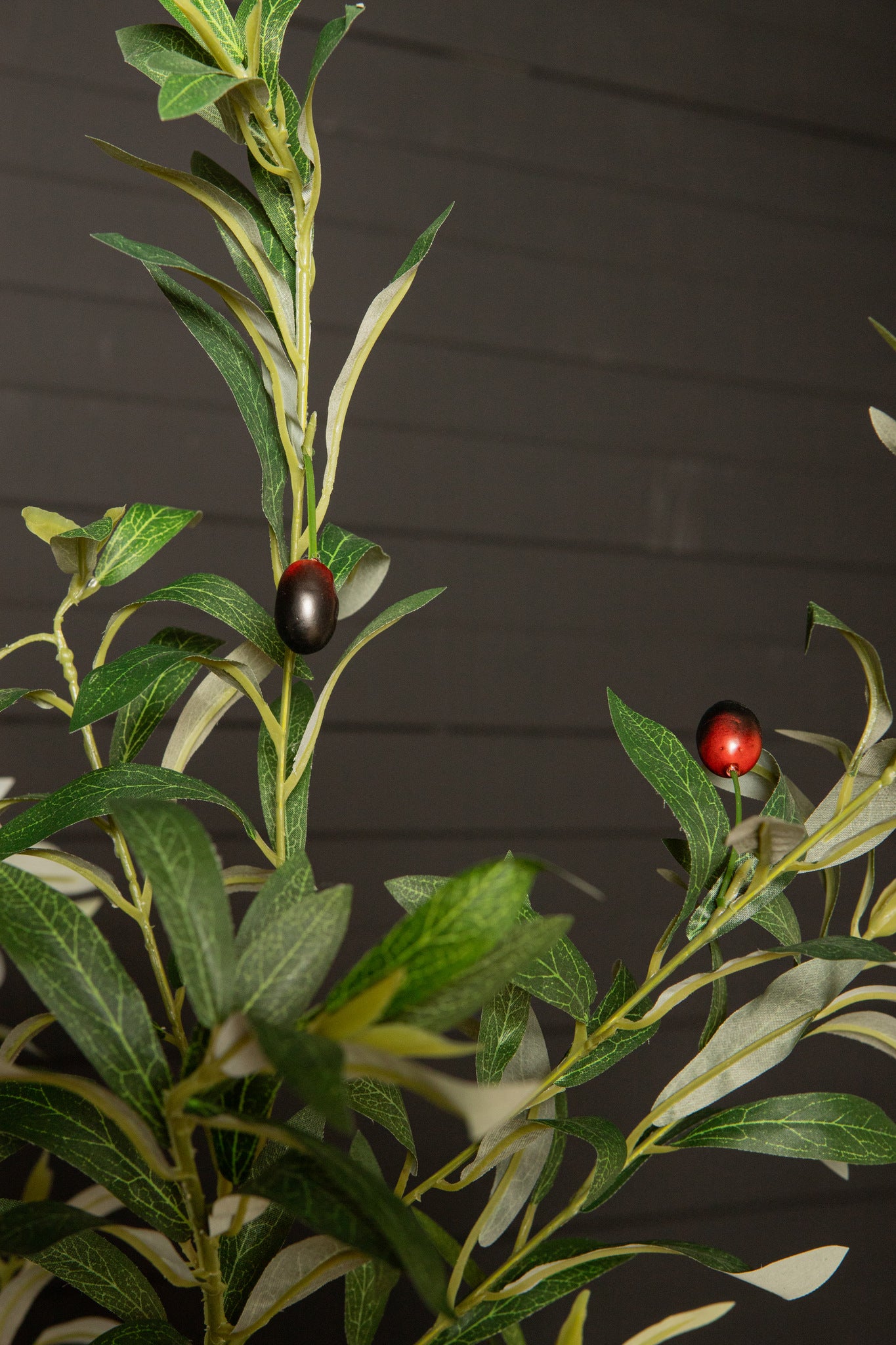 Tree Green olive tree in pot S Vert — Plante artificielle — vue 2 | Häus