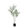 Tree Green olive tree in pot S Vert — Plante artificielle