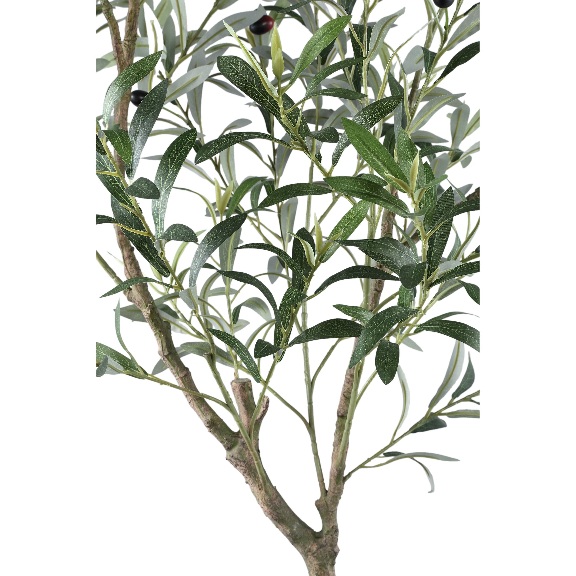 Tree Green olive tree in pot L Vert — Plante artificielle — vue 3 | Häus