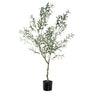 Tree Green olive tree in pot L Vert — Plante artificielle — Plante artificielle design premium | Häus