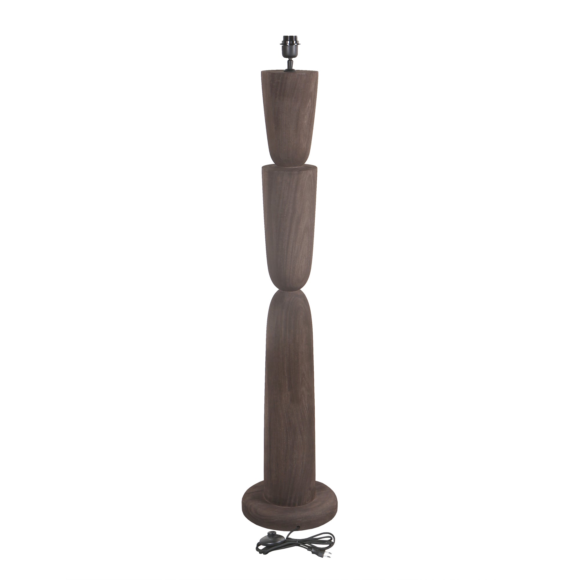 Lorinne Lampadaires en bois - Marron