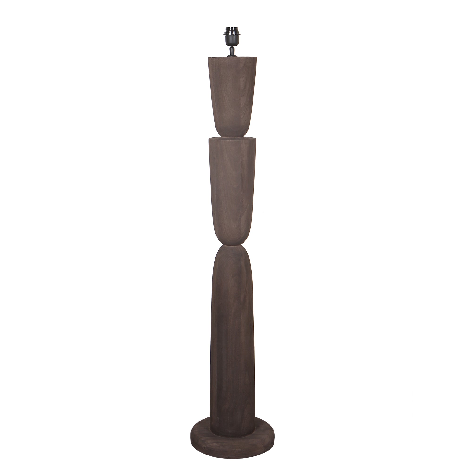 Lorinne Lampadaires en bois - Marron